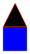 A hut scaled by 1.5 A hut scaled by 1.5